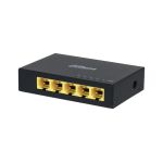 Dahua Switch de Rede Não-Gerido L2 5 Portas Gigabit Ethernet Preto