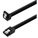 Pccom Essential Cable SATA III 6gbs AWG26 Também Compatível com 2 e 1 0,5m Angulado