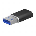 Aisens A108-0678 Adaptador USB 3.2 Gen2 USB-C Fêmea para USB Macho