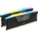 Memória RAM Corsair Vengeance RGB 64GB (2x32GB) DDR5-6000MHz CL30 Preta