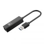 Ewent Adaptador de Rede EW1017 Gigabit Ethernet USB 3.2 Gen 1 Preto