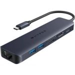 Targus Docking Station HyperDrive Next 7 HD4003GL USB-C 100W PD Azul Meia-noite