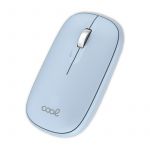 Cool Rato Silencioso Sem Fios 2 em 1 (Bluetooth + Adaptador USB) Slim Azul