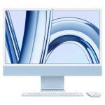 Apple iMac 24" Retina 4.5K M3 CPU 8 Cores GPU 8 Cores 8GB 256GB SSD Azul (Teclado Espanhol)