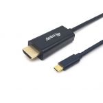 Equip Cabo 133412 USB-C para DisplayPort 4K 30Hz 2m Preto