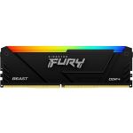 Memória RAM Kingston 16GB Fury Beast RGB 3600MHz DDR4 CL18 - KF436C18BB2A/16