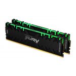 Memória RAM Kingston 2x 8GB (16GB) DDR4 CL16 3200Mhz 1Rx8 Fury Renegade RGB Preta - KF432C16RB2AK2/16