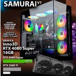 Computador Gaming Amd Ryzen 9 7900X Rtx 4080 Super 16GB 32GB 1TB SSD Samurai V7 - CHIP7_SAMURAI_V7