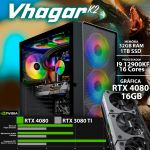 Computador Gaming I9 12900KF Rtx 4080 16GB 32GB 1TB SSD Vhagar K2 - CHIP7_VHAGAR_K2