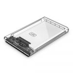 1Life caixa externa HDD/SSD 2.5' USB 3.0 transparente