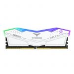 Memória RAM Team Group KIT 32GB (2 X 16GB) DDR5 7800MHZ Delta RGB CL38 Branco - FF4D532G7800HC38DD