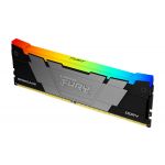 Memória RAM Kingston 32GB DDR4 CL16 3200Mhz Fury Renegade RGB - KF432C16RB2A/32