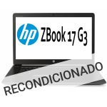 HP Zbook 17 G3 17.3" Intel Core i7-6700HQ 16GB 512GB SSD FullHD nVidia Quadro M3000M 4GB Teclado Português (Recondicionado Grade A)