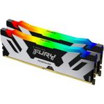 Memória RAM Kingston 96GB Fury (2x48GB) DDR5-6000 Dual-Kit Silver - KF560C32RSAK2-96
