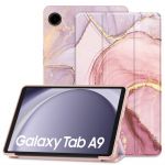 Capa Flip para Samsung Galaxy Tab A9 8.7" TP Style Mármore Pink