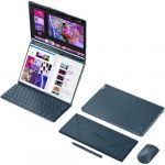 LENOVO Yoga Book 9i 13IMU9-324 2x13.3"" Touch 2.8K OLED Intel Ultra 7 155U Digital Pen 3 + Rato + Teclado + Stand 32GB 1TB W11H