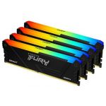 Memória RAM Kingston Fury DIMM 32GB DDR4-3600 (4x 8GB) Quad-Kit Preto - KF436C17BB2AK4/32