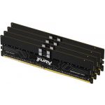 Memória RAM Kingston DIMM 128GB DDR5-6400 (4x 32GB) Quad-Kit Preto - KF564R32RBK4-128