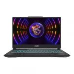 MSI 15.6" Cyborg 15 A13VE-1012XPT i5-13420H 16GB 512GB SSD RTX 4050 Translucent Black Sem Sistema Operativo