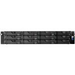 Asustor Servidor NAS AS7112RDX Rail Kit 2U Rack 12-Bay E-2224 (preto) - AS7112RDX+RAIL