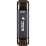 Transcend Pen Drive 256GB USB 3.2 (preto) - TS256GESD310C