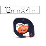 Q-CONNECT Cinta Rotuladora Auto-Adesiva 12mm x 4m para Máquina Letratag (Vermelho) - KF18843