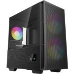 Deepcool Caixa CH360 Digital Matx Vidro Temperado Preta