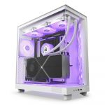 NZXT ATX H6 Flow RGB Branca Vidro Temperado