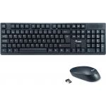 Teclado Equip e Rato Wireless (PT) Black - 245222