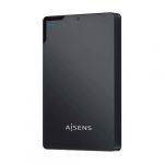 AISENS Caixa disco rígido ASE-2520B 2.5" carregamento por USB Preto