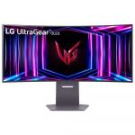 Monitor LG 34" UltraGear 34GS95QE OLED UWQHD 240Hz 0.03ms FreeSync Premium Pro G-Sync Curvo