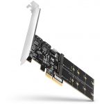AXAGON Controlador PCIe PCES-SA4M2, 2x SATA 6G port + 2x M.2 B-key SATA port + LP