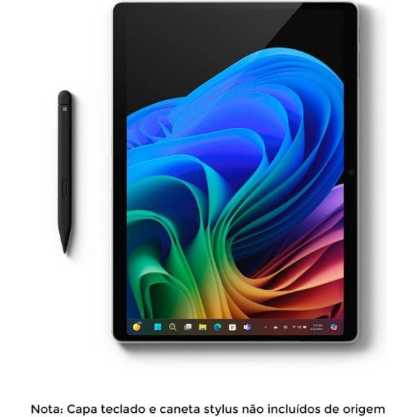 Microsoft Surface Pro 11ª Edição Copilot+ PC 13'" Touch Snapdragon X Plus 16GB 512GB SSD W11 Platina