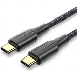 Vention Cabo USB-C 2.0 para USB-C Macho/Macho 60W 50cm Preto