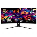 Monitor MSI MPG 341CQPX 34" QD-OLED UltraWide QHD 240Hz USB-C Curvo