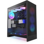 NZXT ATX H7 Flow RGB (2024) All Bllack Vidro Temperado
