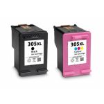 Tinteiro Genérico p/ HP Deskjet 1210/1212 - PACK (BK + C)