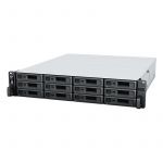 Synology RackStation RS2423RP+ NAS de Montagem Rack 2U 12 Baías Preta