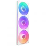NZXT F360 RGB Core Bloco de Ventoinhas 360mm Branco