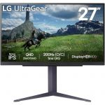 Monitor LG Ultragear 27GS85Q-B 27" LED Nano IPS QHD 180Hz compatível com G-Sync