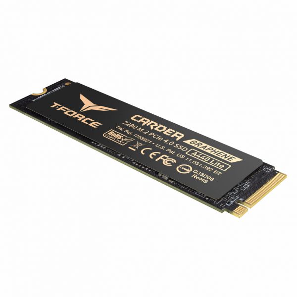 SSD Team Group 2TB T-Force Carder Graphene A440 Lite NVMe PCIe 4.0 M.2