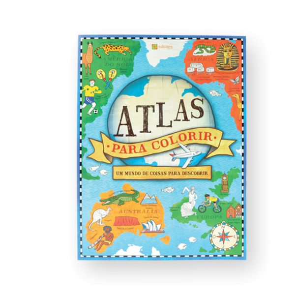 Atlas Para Colorir Kuantokusta 6651
