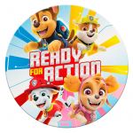 Kids Licensing Toalha Redonda Patrulla Canina Paw Patrol Microfibra