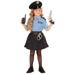 Widmann Disfarce Menina Polícia 4-5A - 360004005