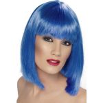 Smiffy's Peruca Glam Azul - 220042134
