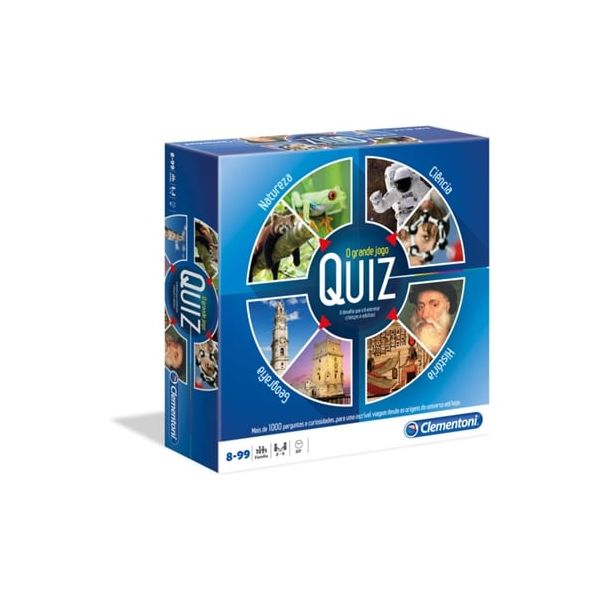 Clementoni The Big Game Quiz 8Y+ - Lordelo