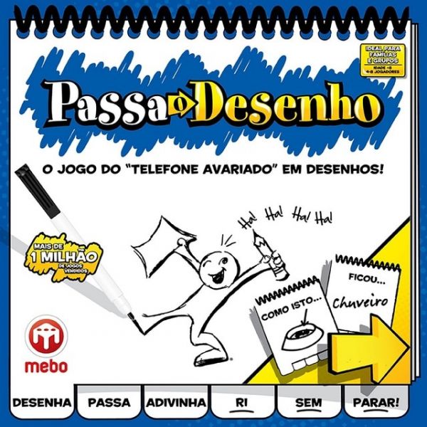 Passa o Desenho, JOGOS DE MESA