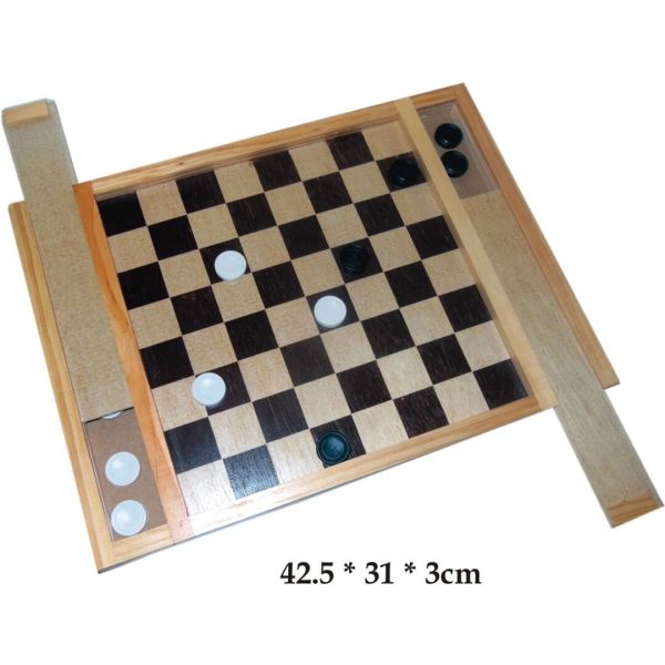 Ícone plano de tabuleiro de damas de madeira jogos de tabuleiro