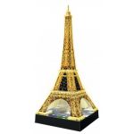 Ravensburger Puzzle 3D 216 Peças - Tour Eiffel Night Edition - 12579