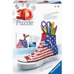 Ravensburger Puzzle 3D 108 Peças - American Flag Sneakers - 12549